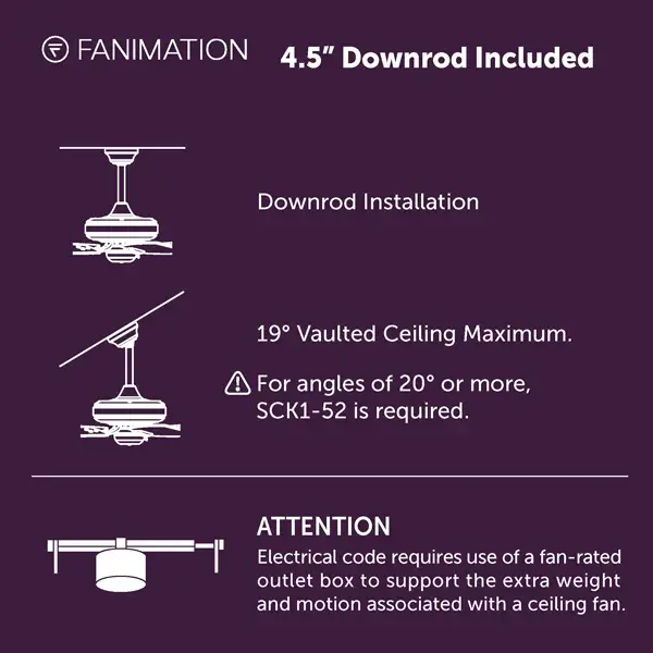 Klear 56" Ceiling Fan with LED Light - Image 10
