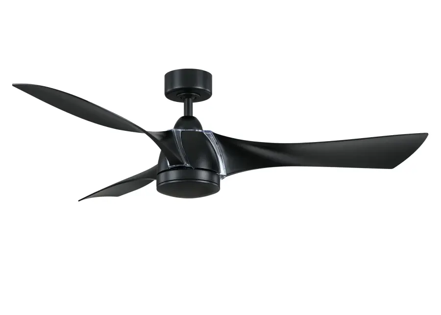 Klear 56" Ceiling Fan in Black - Image 2