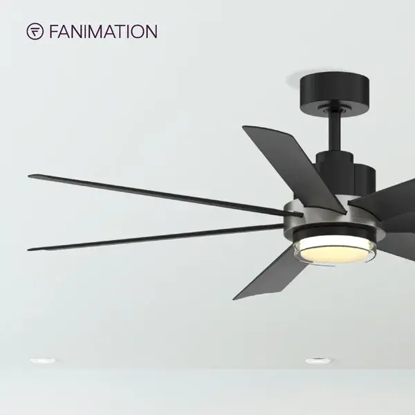 The Pendry 56" combines exceptional airflow (6,897 CFM) with elegant aesthetics. Its refined housing and 7-blade configuration deliver powerful performance while the DC motor ensures whisper-quiet operation and energy efficiency. - alternate view