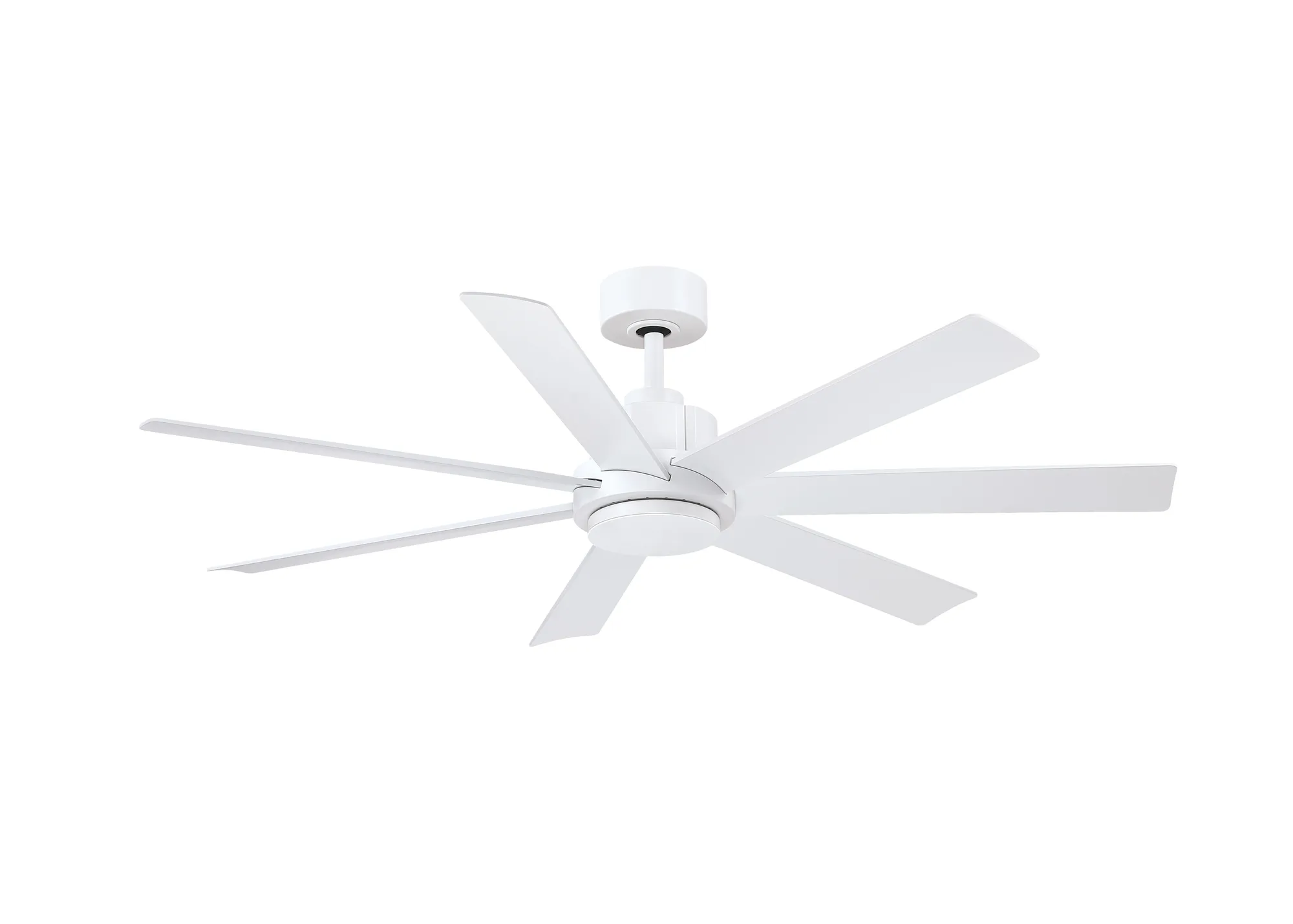 Pendry 56 inch Indoor/Outdoor Smart Ceiling Fan - Matte White with Matte White Blades