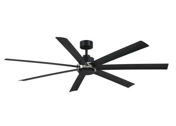 The Pendry by Fanimation combines modern design with smart functionality to create a sophisticated centerpiece for larger indoor and outdoor living spaces. Featuring an expansive 72-inch blade sweep, clean contemporary styling, and versatile finish combinations, Pendry delivers powerful airflow with a refined aesthetic. Smart home compatible and designed for year-round comfort, this ceiling fan offers reversible airflow for multi-season use and is Damp Rated for indoor or outdoor covered areas. Pendry is the perfect addition to spacious patios, covered outdoor living areas, great rooms, bedrooms, and open-concept interiors.