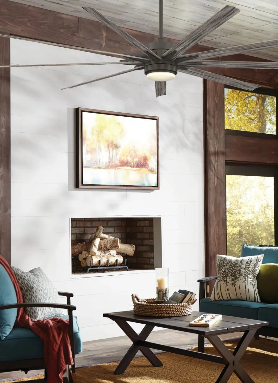Fanimation Odyn 84-Inch Ceiling Fan with LED Light - Image 7