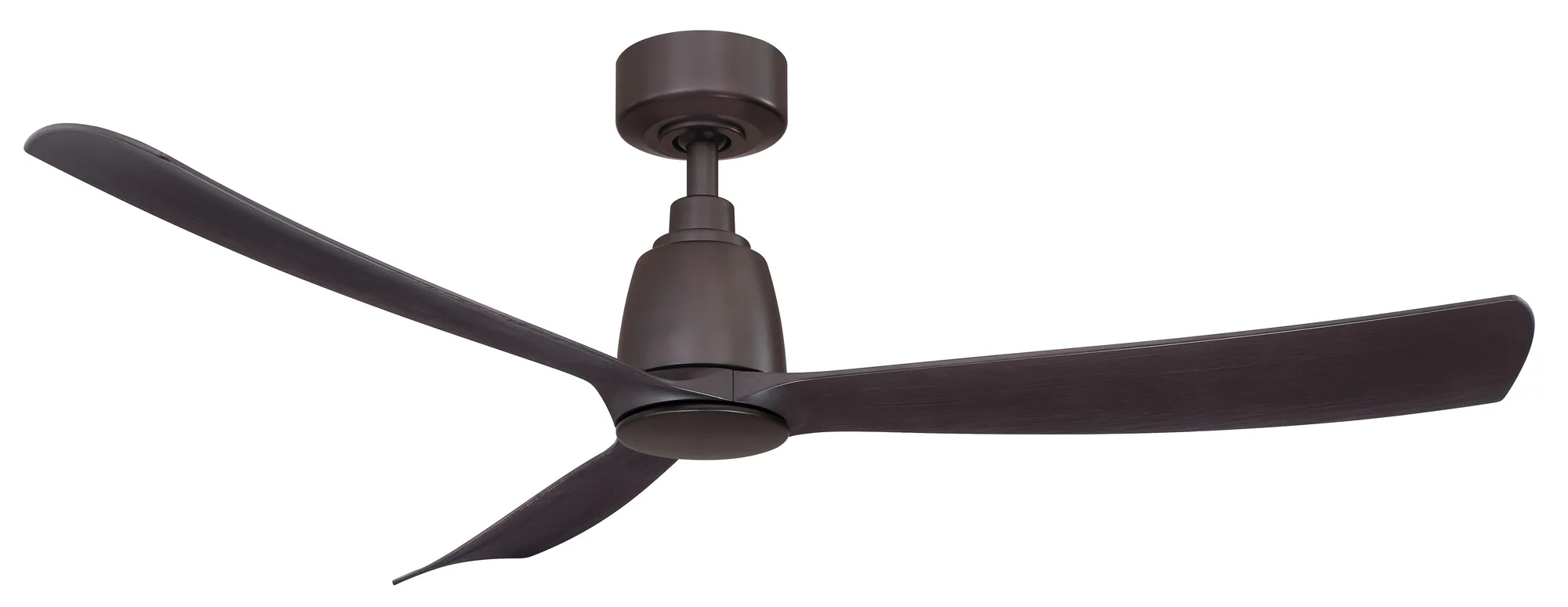 Kute 52 inch Indoor/Outdoor Smart Ceiling Fan - Dark Bronze with Dark Walnut blades