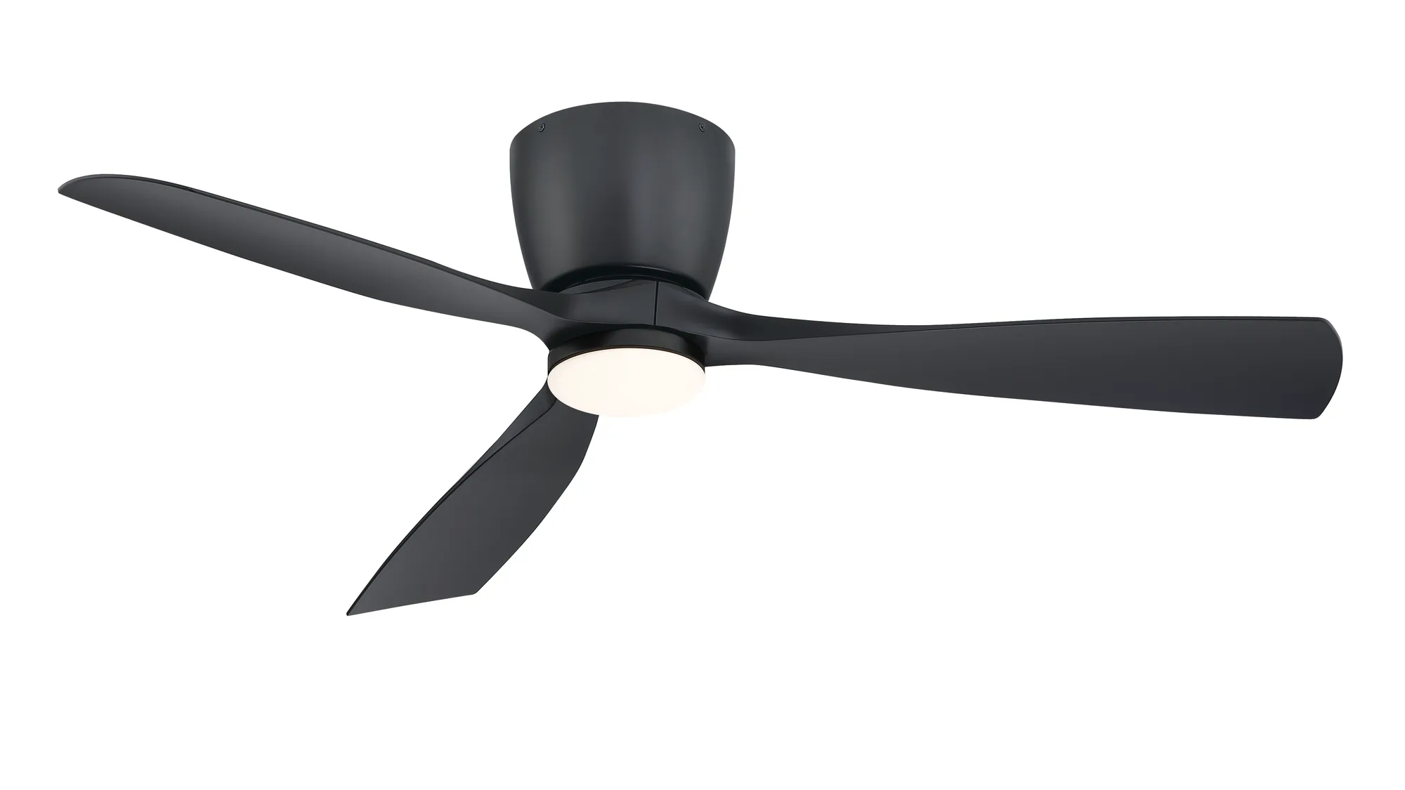 Klinch 52 inch Indoor/Outdoor Ceiling Fan with LED Light Kit - Black