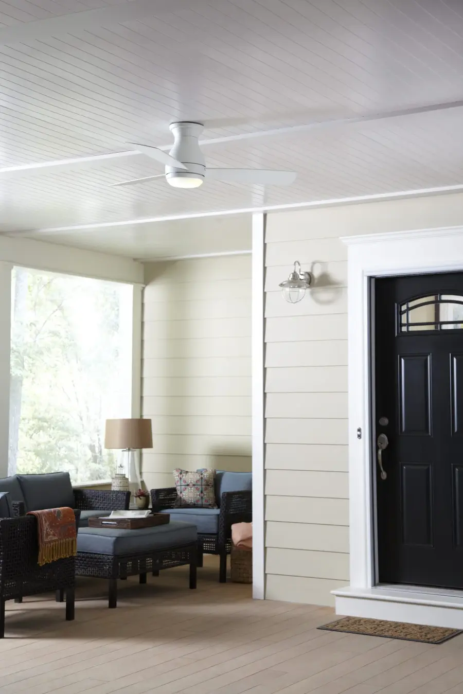 Hugh 44" Ceiling Fan with LED Light - Image 8