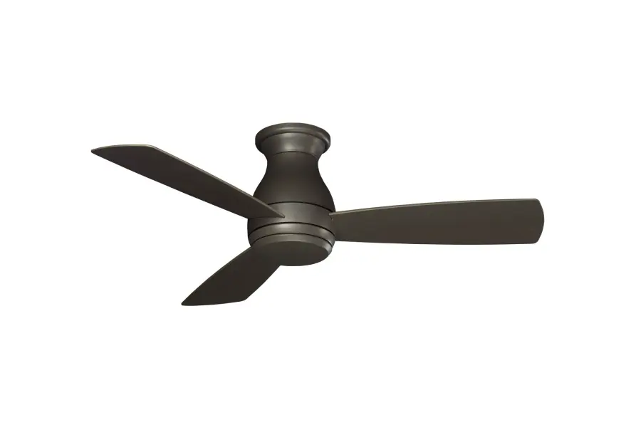 Hugh 44" Ceiling Fan with Light in Matte Greige - Image 2