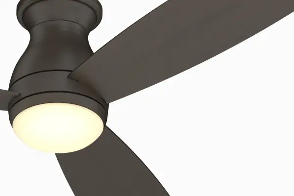 Hugh 52" Ceiling Fan with LED Light - Image 4