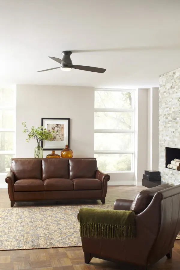 Hugh 52" Ceiling Fan with LED Light - Image 8