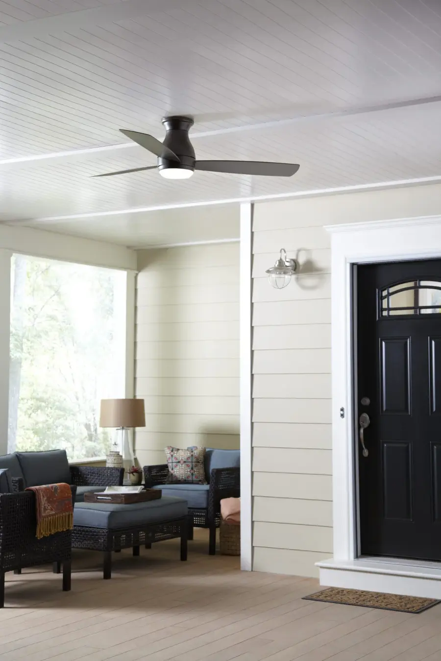 Hugh 52" Ceiling Fan with LED Light - Image 9