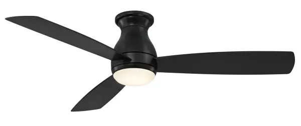 The Hugh 52 delivers exceptional airflow (3392 CFM) with wet-rated durability for any space. Its integrated 18W LED light kit, 3-speed motor with reverse, and remote control make it a versatile cooling solution.