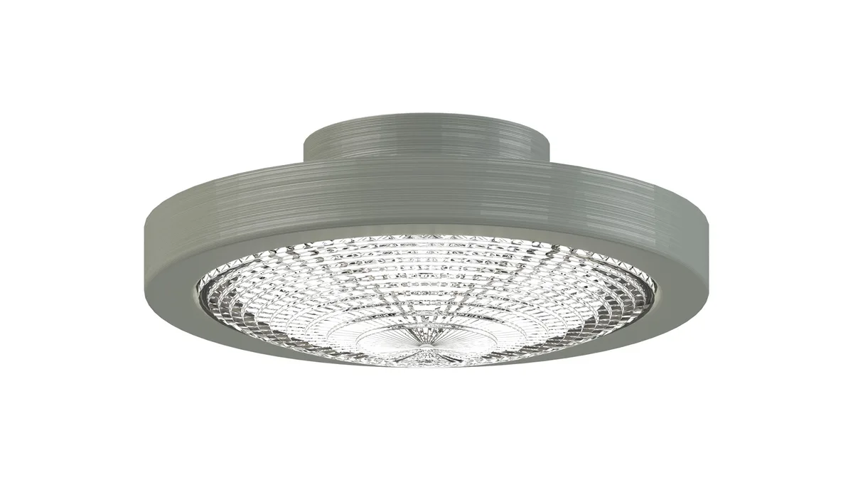 Spitfire LED Fan Light Kit in Antique Graphite