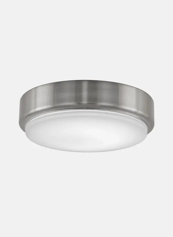 The Levon Custom Light Kit offers flexible lighting with CCT Select technology (3000K/4000K/5000K), energy-efficient 18W LED, and damp-rated durability. Compatible exclusively with Levon Custom ceiling fans. - alternate view