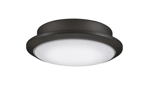 The Wrap Custom LED Light Kit delivers efficient, dimmable illumination with integrated 18W LED technology and CCT Select temperature control. Its compact design and damp rating make it ideal for both indoor and outdoor ceiling fan installations.