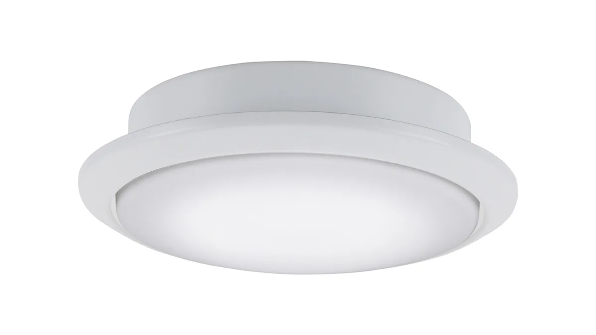 Wrap Custom Ceiling Fan Color Temperature (CCT) Select LED Light Kit - Matte White