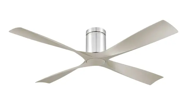 AireFlush 52" Flush Mount Ceiling Fan with LED Light - Image 7