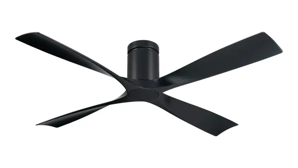 AireFlush 52" Flush Mount Ceiling Fan with LED Light - Image 8