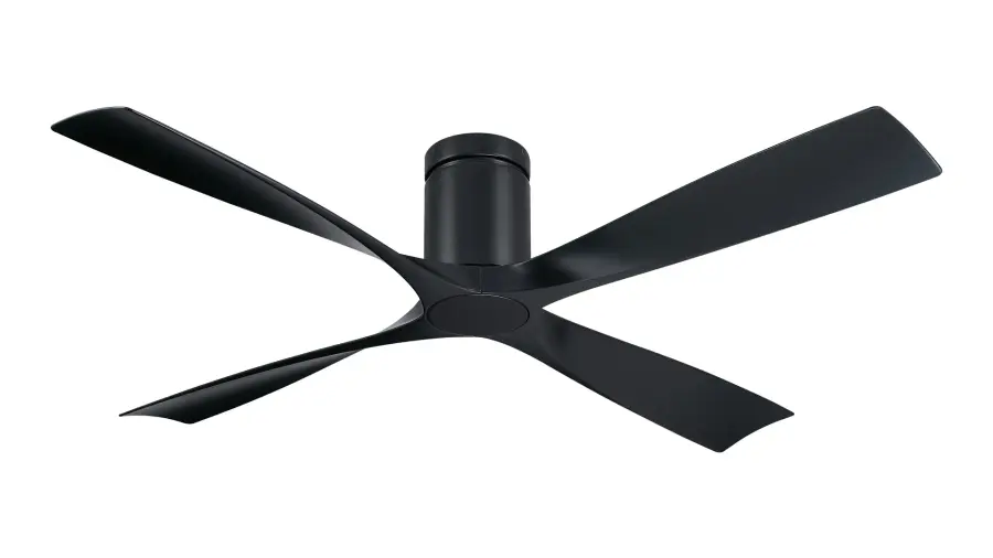 AireFlush 52" Flush Mount Ceiling Fan with LED Light - Image 8