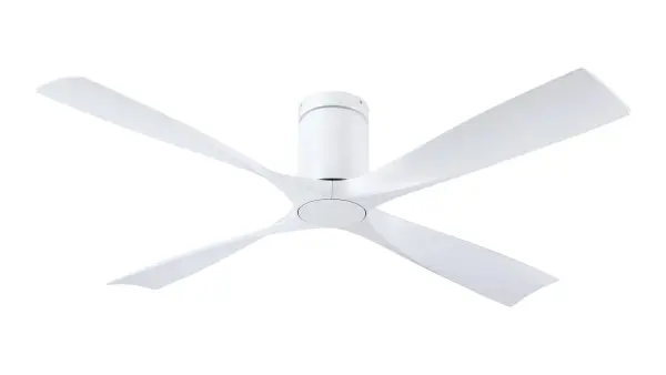 AireFlush 52" Flush Mount Ceiling Fan with LED Light - Image 9
