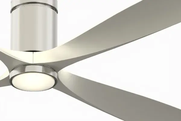 AireFlush 52" Flush Mount Ceiling Fan with LED Light - Image 4