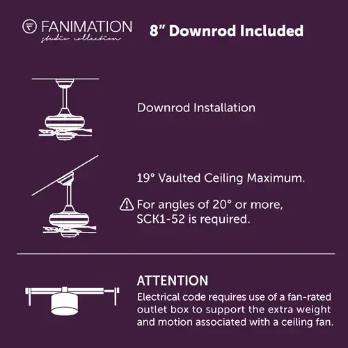 Yardley 64" Ceiling Fan with Light - Image 7
