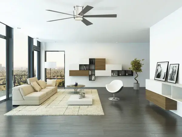 AireHug 60" Hugger Ceiling Fan with LED Light - Image 5