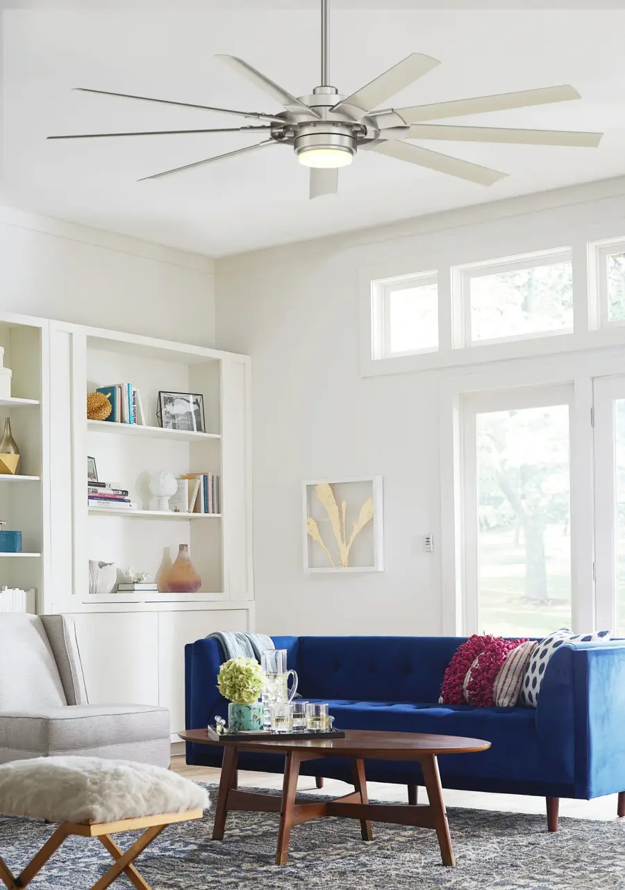 Slinger v2 72" Ceiling Fan with LED Light - Image 3
