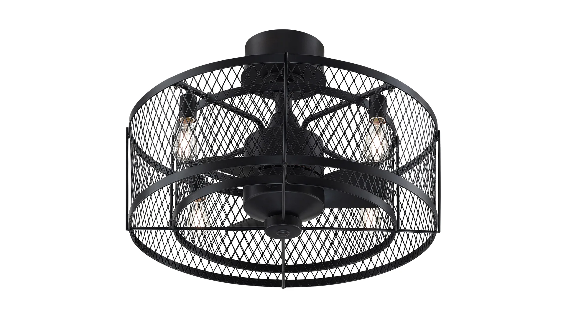 Vintere 52" Damp-Rated Ceiling Fan with LED Light