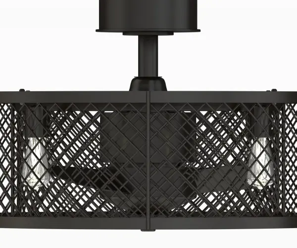 Vintere 52" Damp-Rated Ceiling Fan with LED Light - Image 3