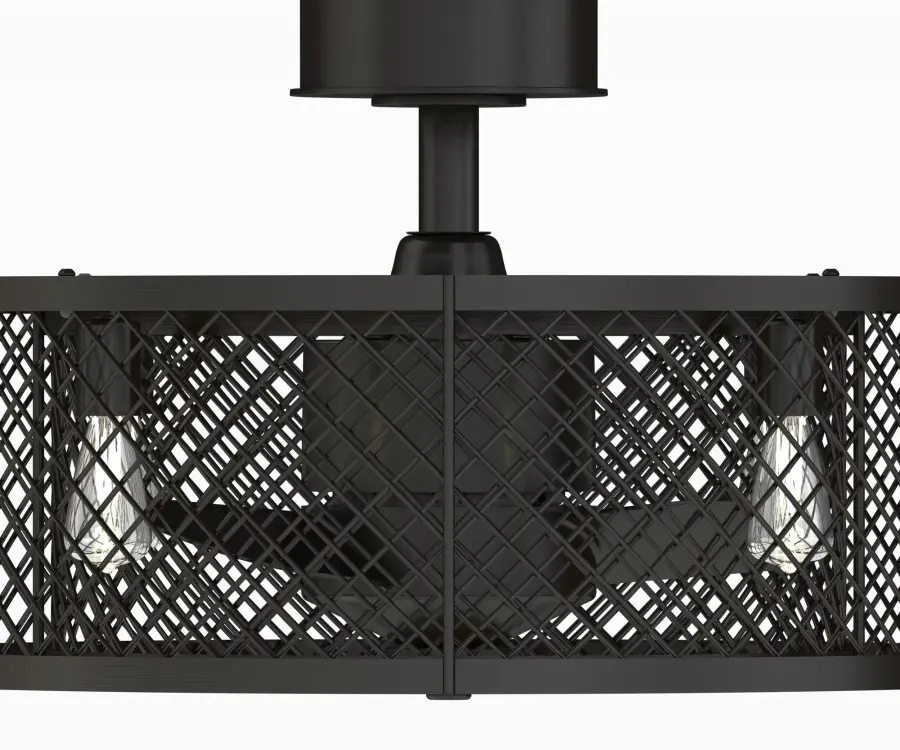 Vintere 52" Damp-Rated Ceiling Fan with LED Light - Image 3