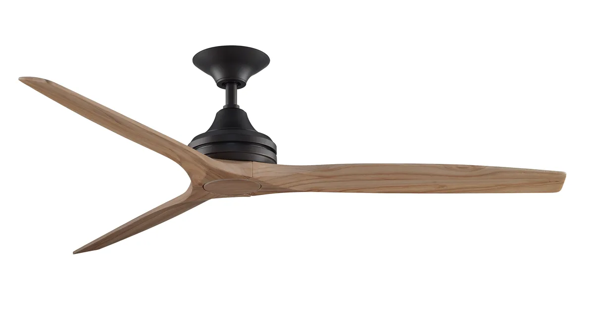Spitfire Indoor/Outdoor Ceiling Fan AC Motor- Dark Bronze