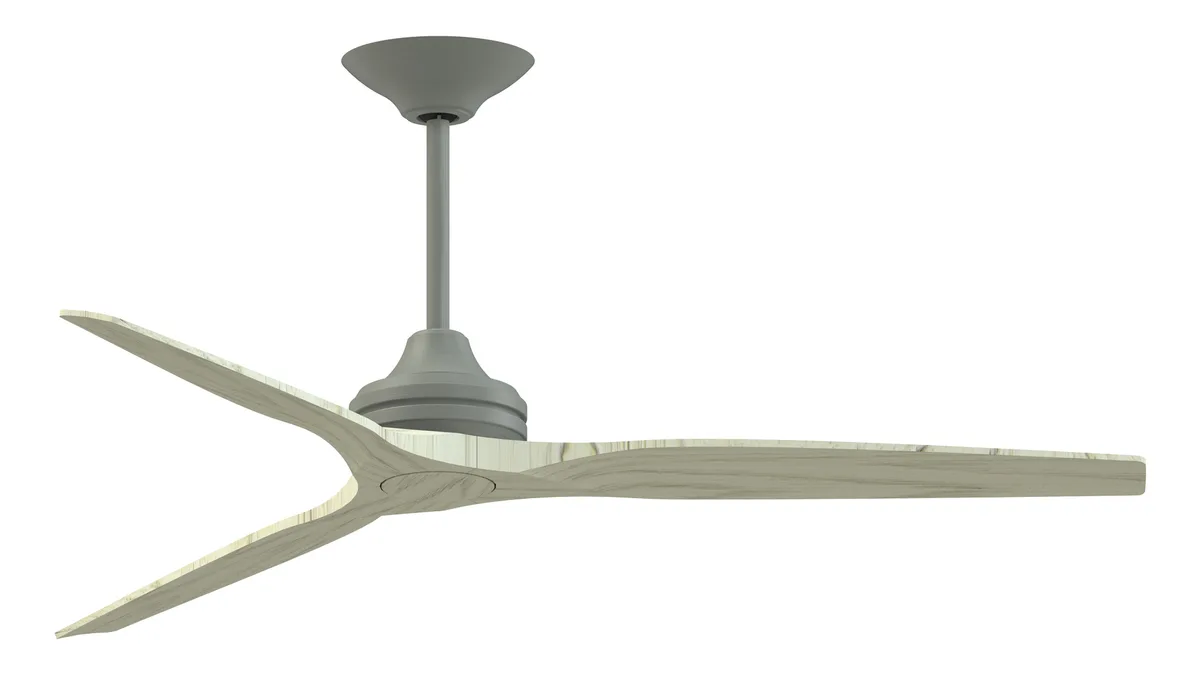 Spitfire DC Custom Indoor/Outdoor Smart Ceiling Fan DC Motor - Antique Graphite