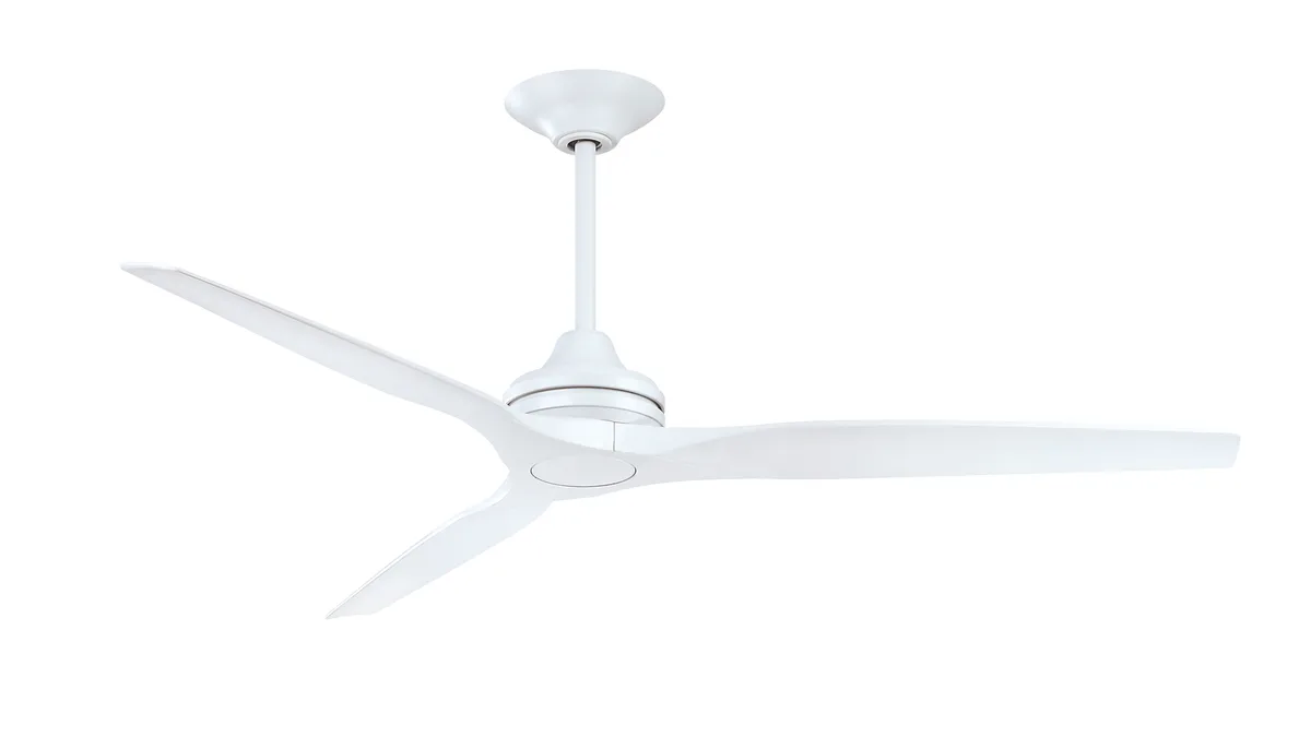 Spitfire DC Custom Indoor/Outdoor Smart Ceiling Fan DC Motor - Matte White