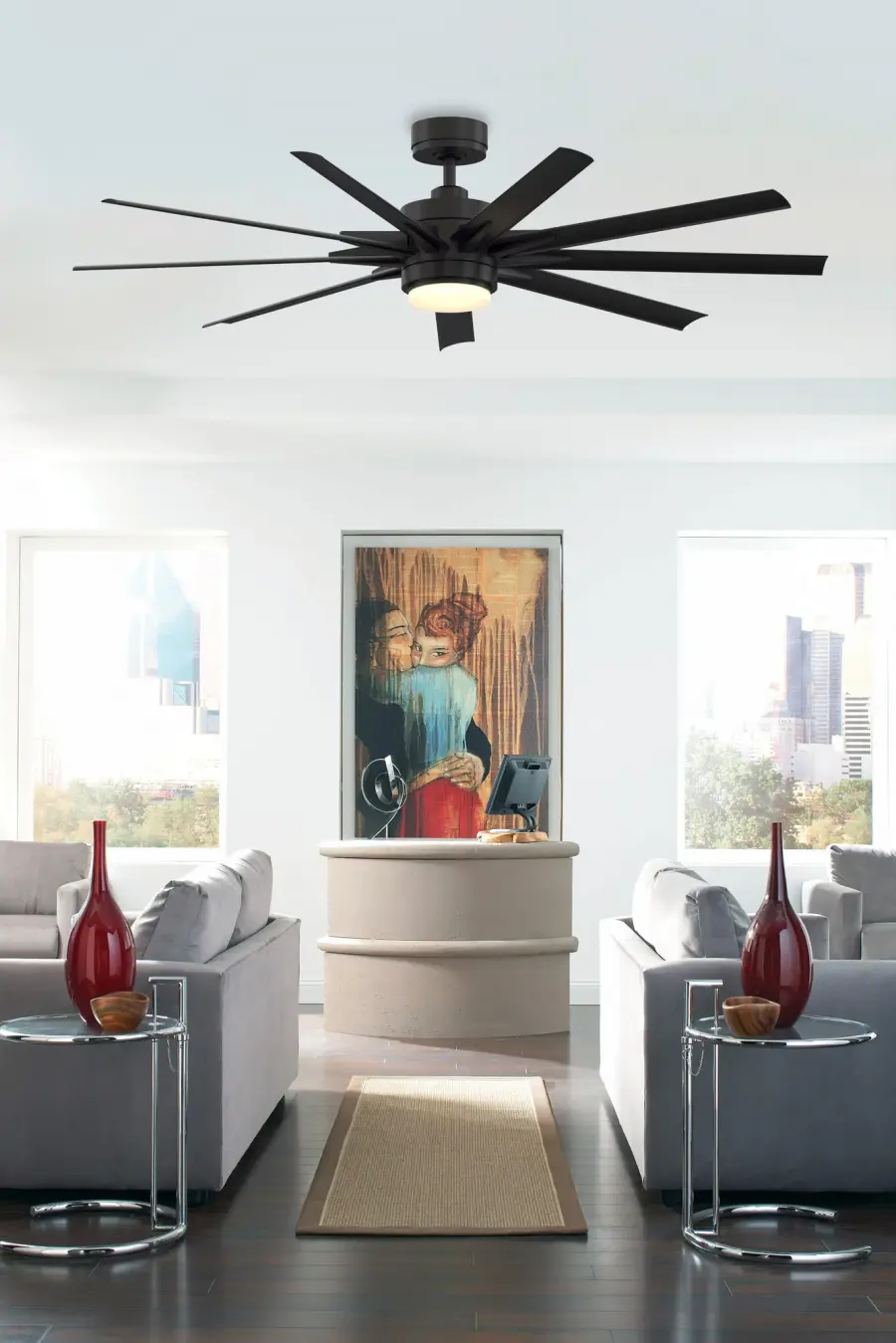 Odyn Custom Ceiling Fan with Light - Image 7