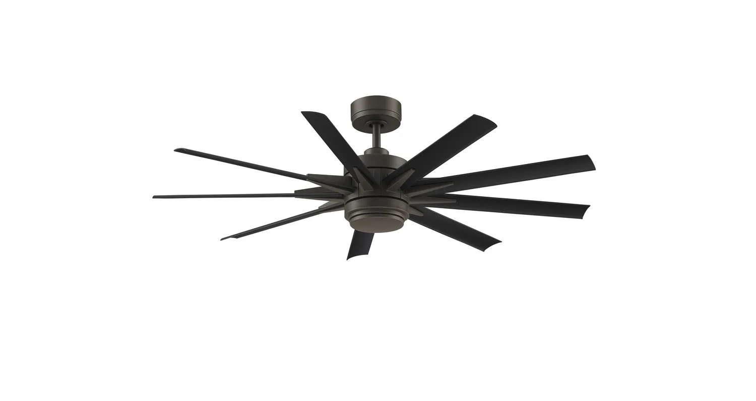 Odyn Custom Motor Ceiling Fan in Matte Greige