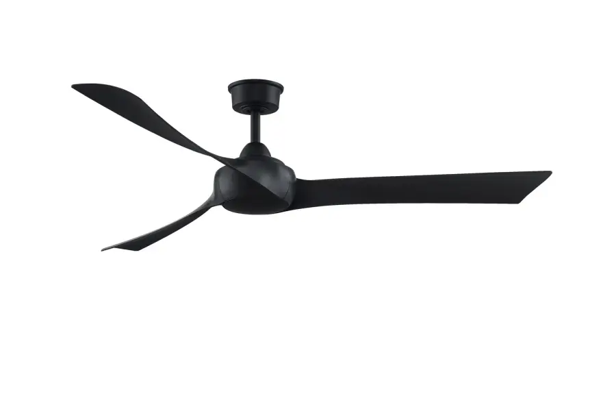 Wrap Custom 64" Ceiling Fan Motor in Black