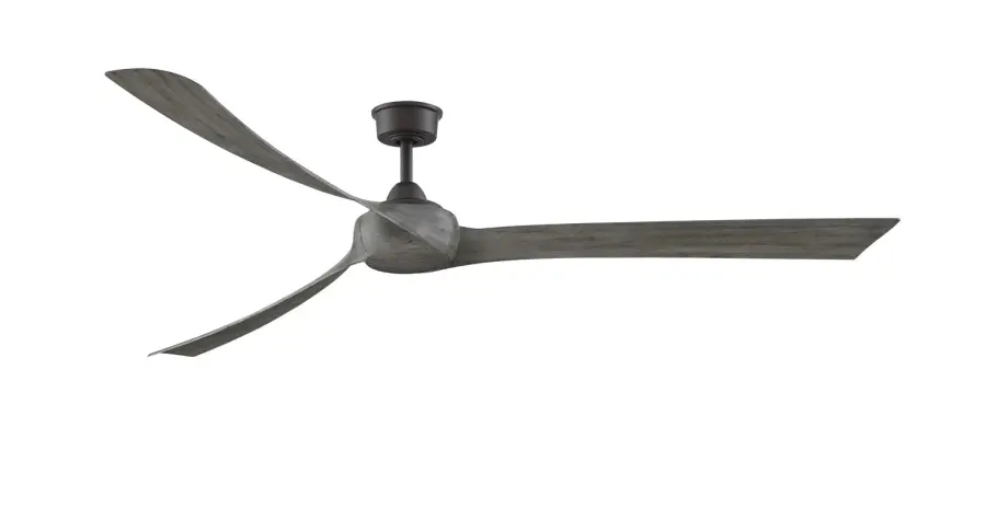 Wrap Custom 64" Ceiling Fan Motor in Matte Greige