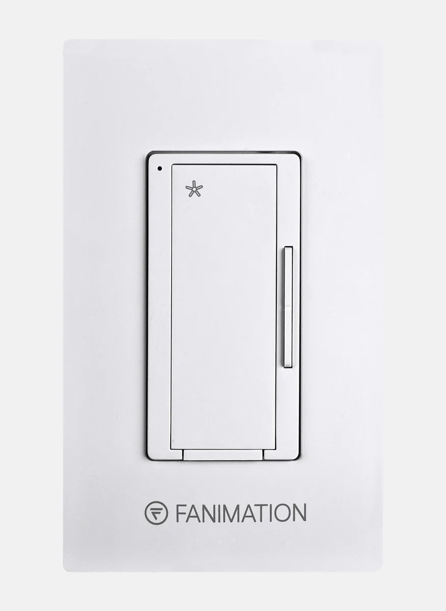 Ceiling Fan Wall Control - 3 Speed Fan - White