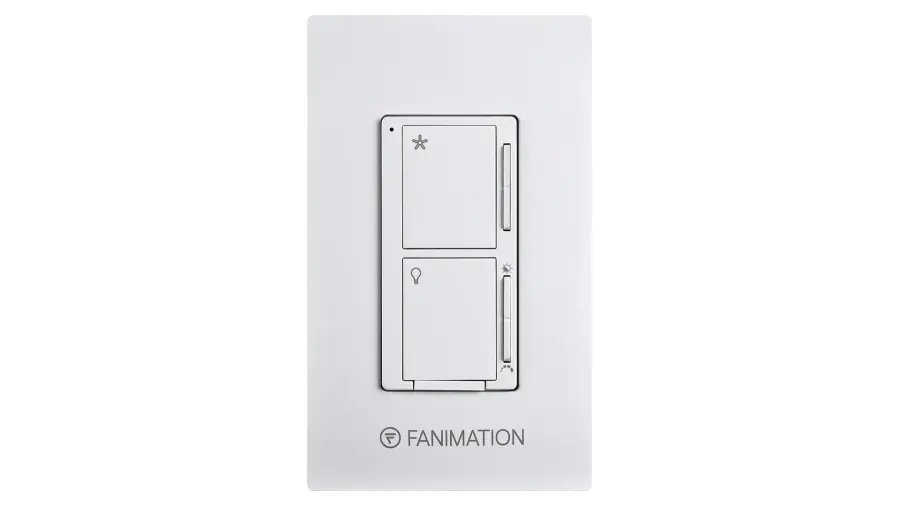Kwartet Fan & Light Wall Control