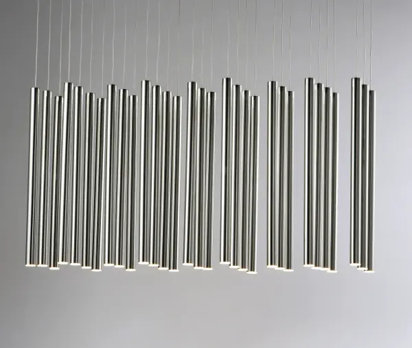 Dramatic 35-Light Sculptural Statement with Integrated LED Technology - Image 3