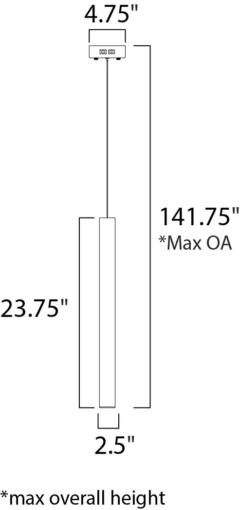 Sleek Sculptural Mini Pendant with Integrated LED - Image 5