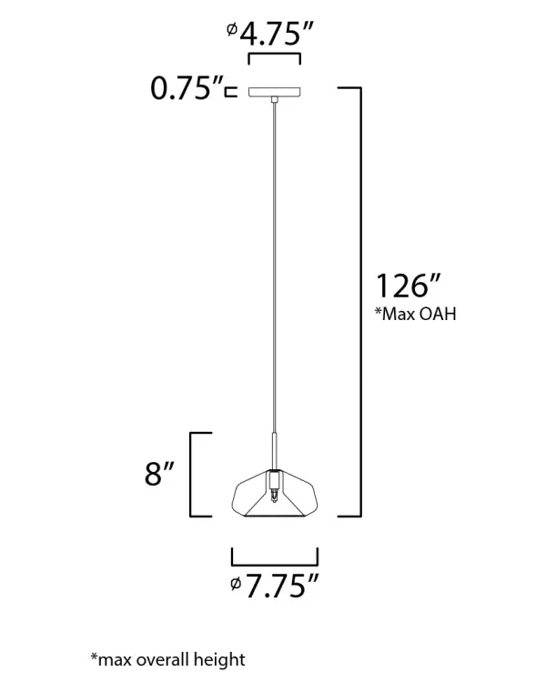 Deuce Single Pendant Light - Image 5