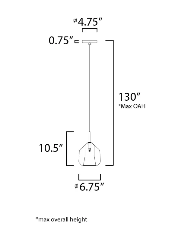 Deuce Single Pendant Light - Image 4