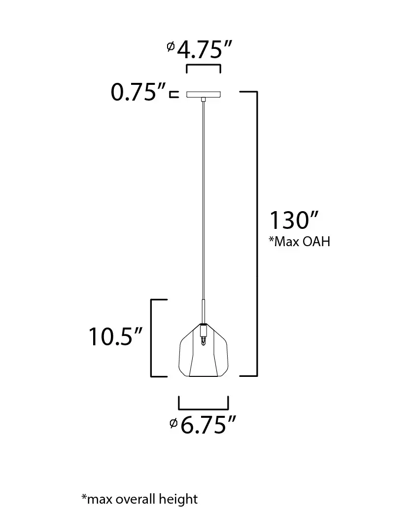 Deuce Single Pendant Light - Image 4
