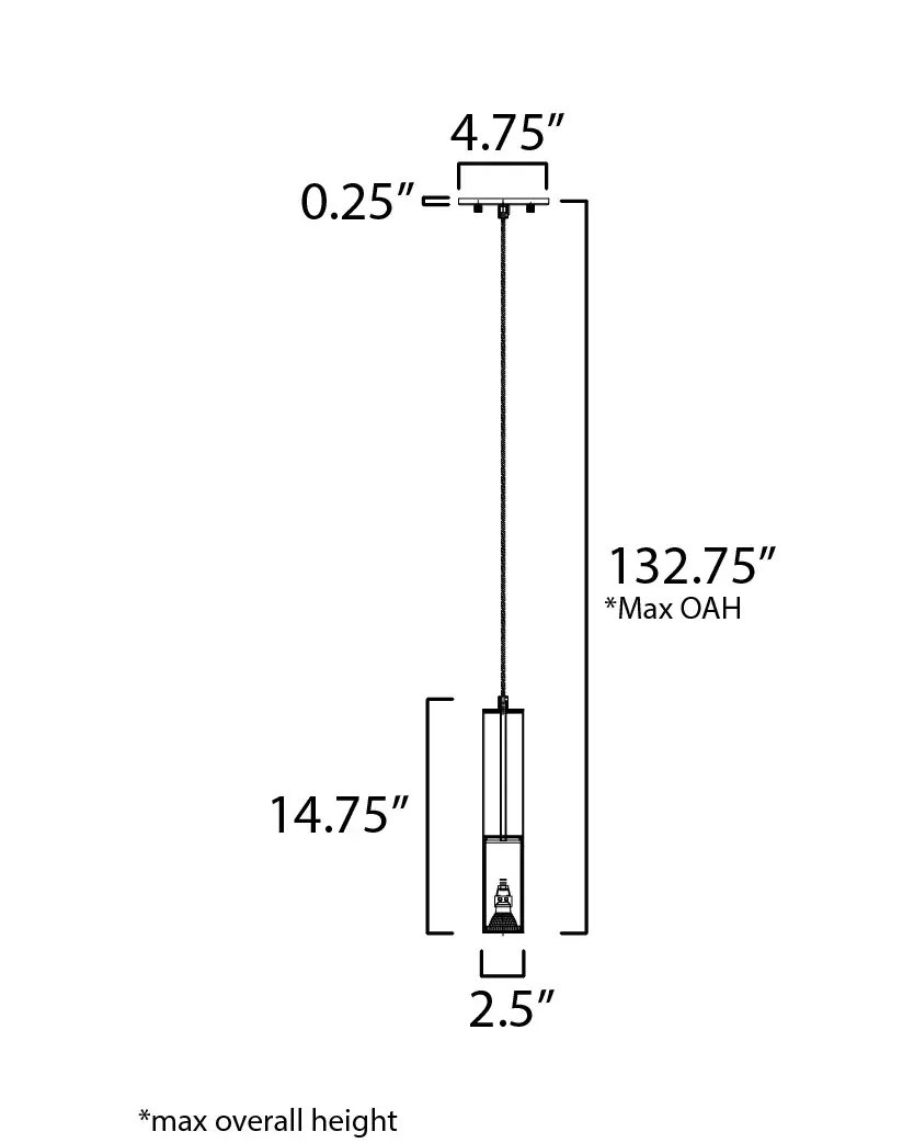 Torch Single Pendant Light - Image 2