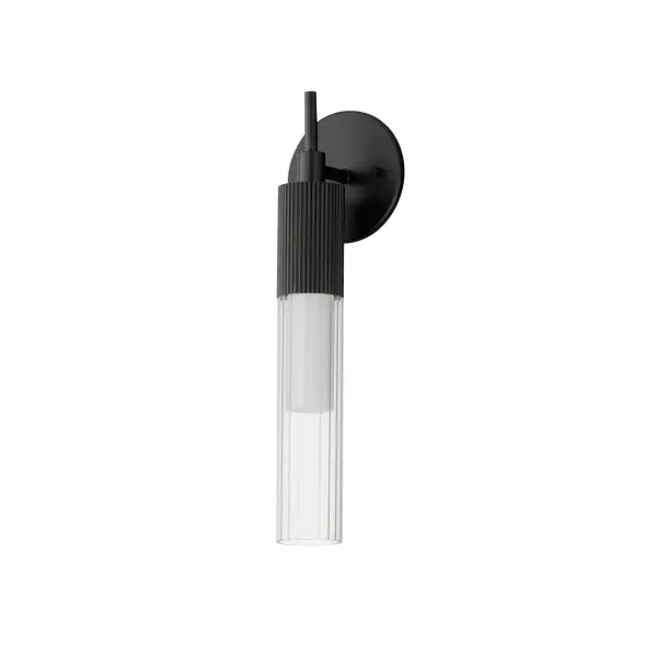 Reeds LED Wall Sconce in Matte Black - Image 1