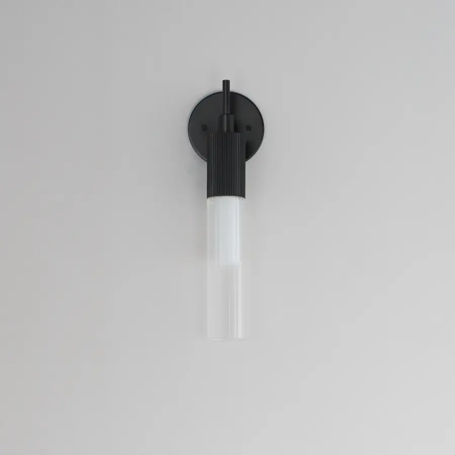Reeds LED Wall Sconce in Matte Black - Image 2