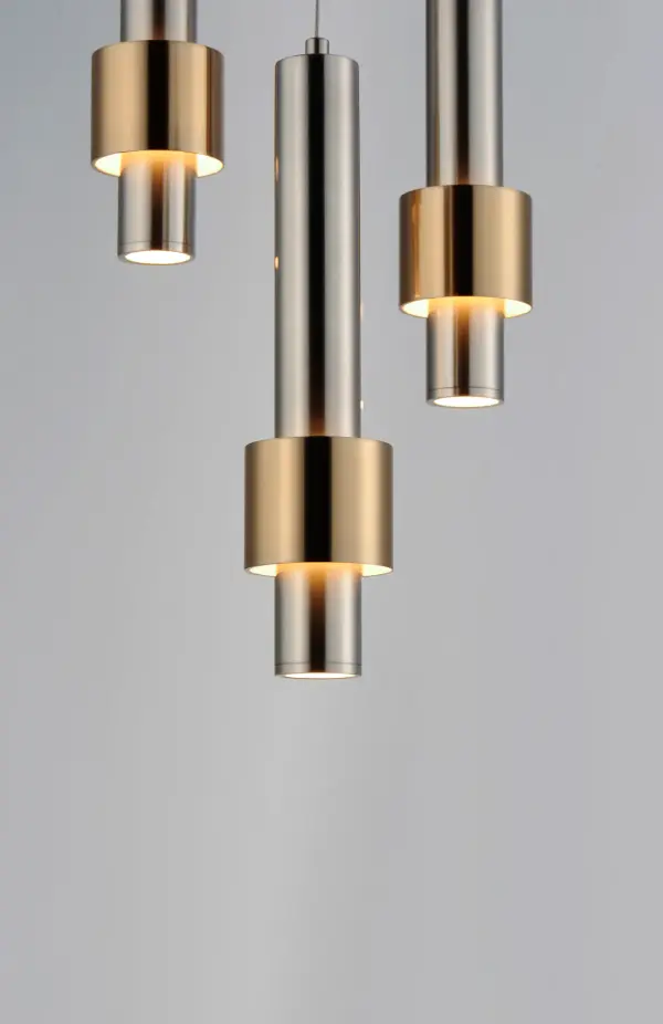 Reeds LED Flush Mount in Matte Black - Image 2