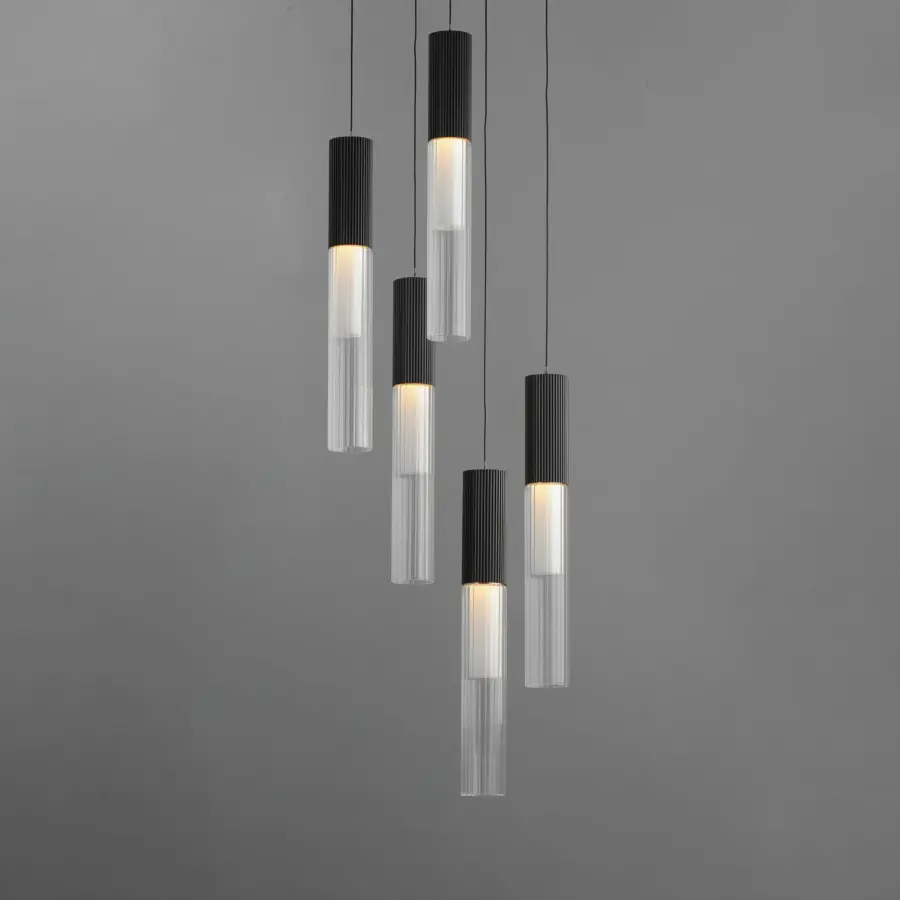 Reeds 5-Light LED Multi-Light Pendant - Image 2