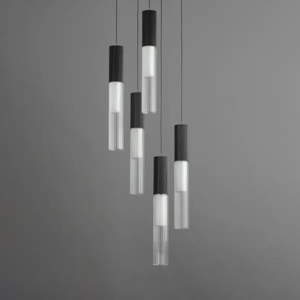 Reeds 5-Light LED Multi-Light Pendant - Image 3