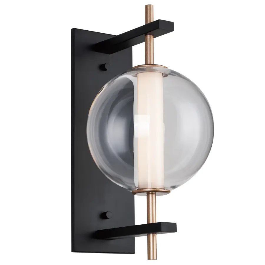 Axle LED Wall Sconce in Gold - Image 1